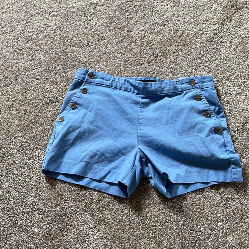 Banana Republic High Waist Blue Shorts
